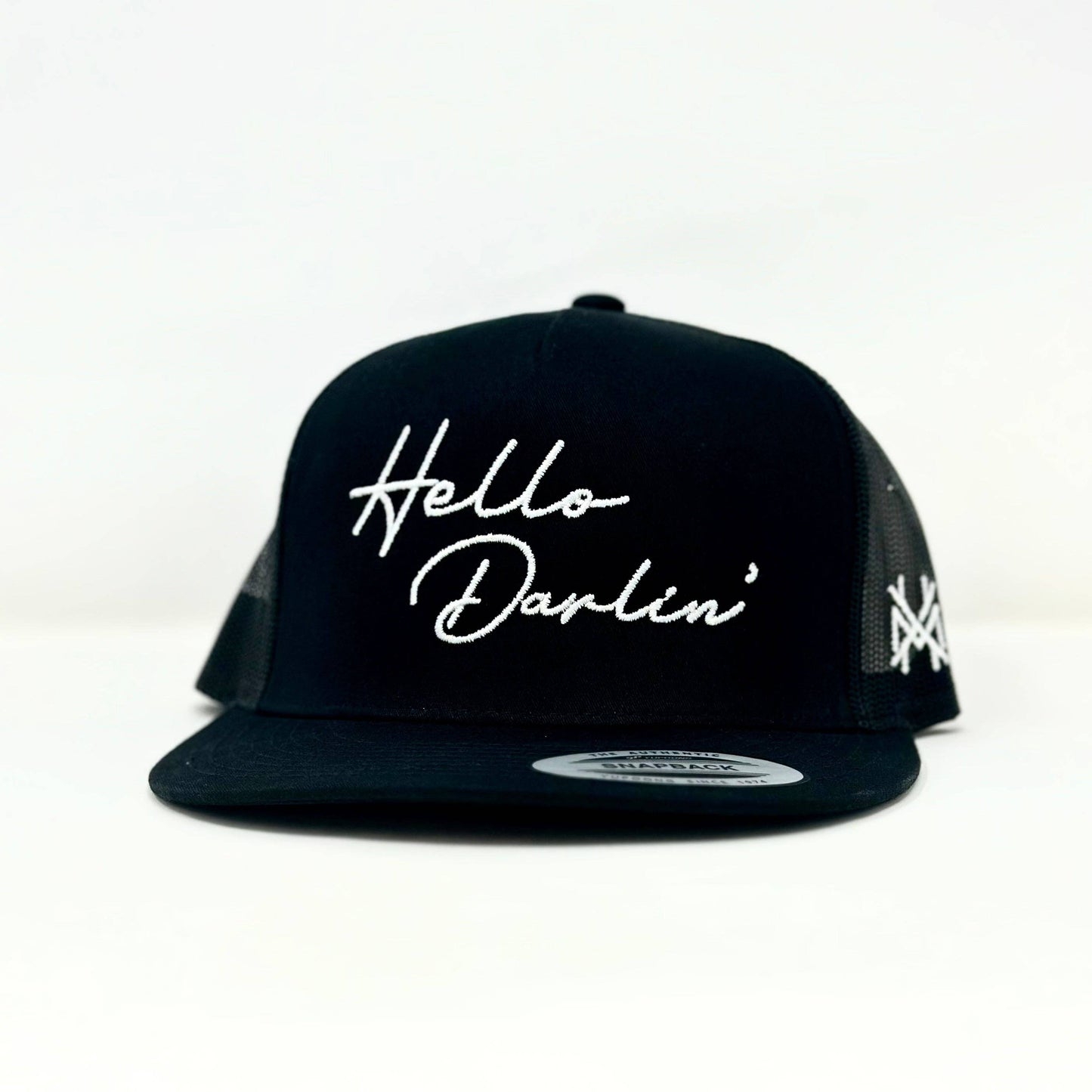 The Mad Hatter Co - MHC Hello Darlin Trucker Hat: 112 White