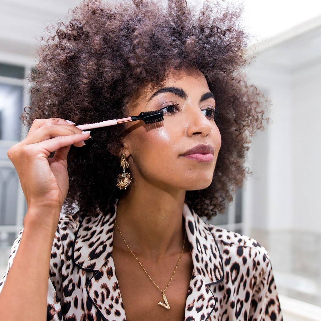 BAEBROW - BRUSH TRIO - ESSENTIAL BROW AND LASH STYLING KIT: Nude + Rose Gold