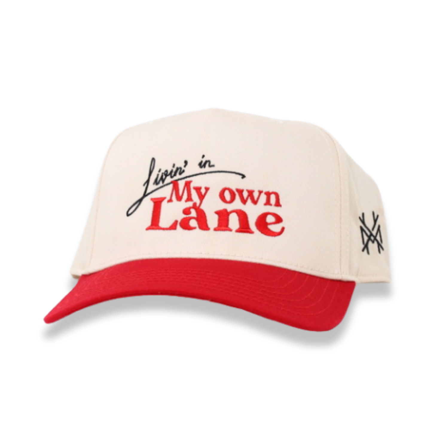 The Mad Hatter Co - Livin' In My Own Lane Trucker Hat : Retro Bottomland/Natural