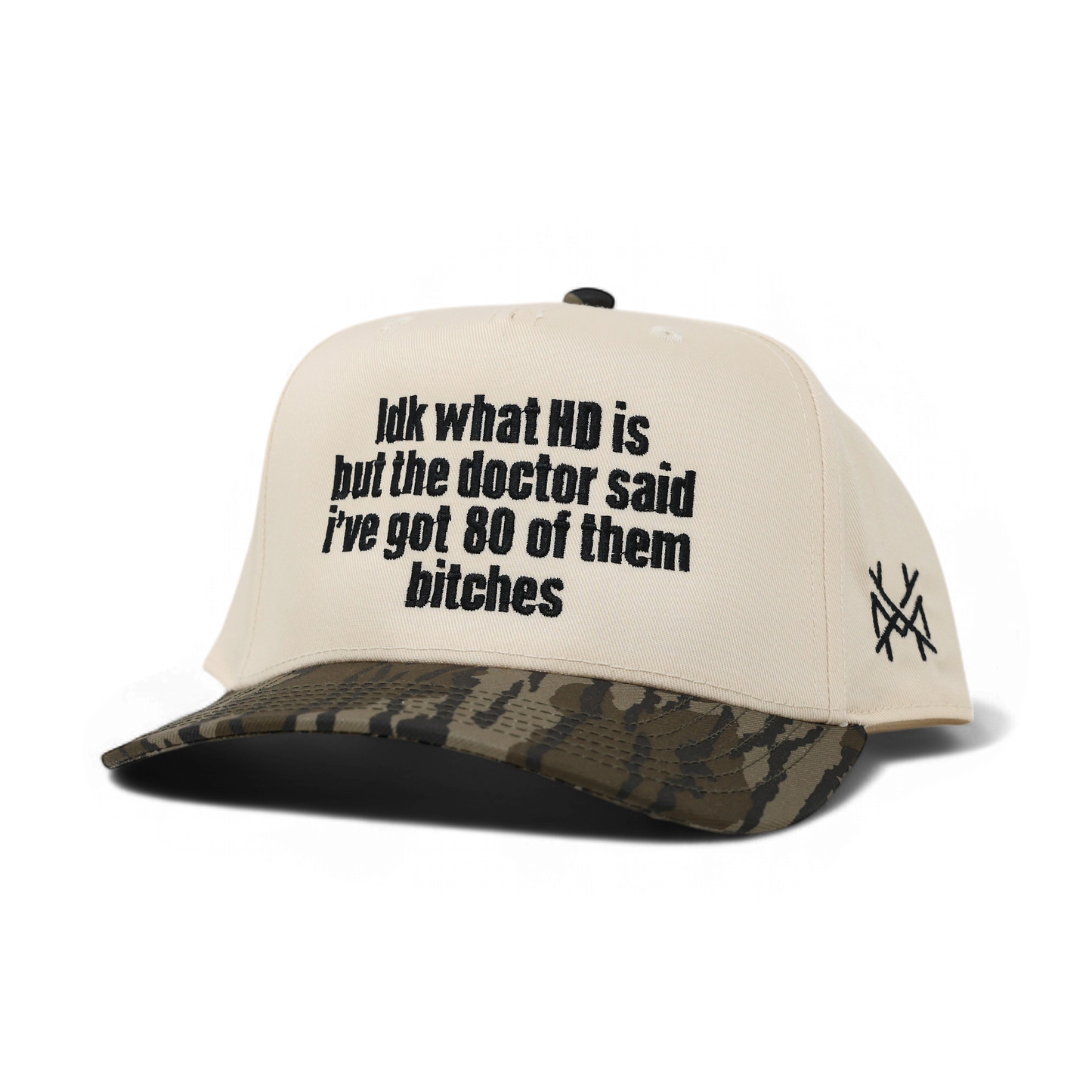 The Mad Hatter Co - 80 of Em' Snapback Hat: 7 Panel Black