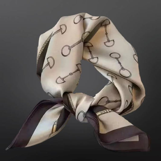Westrian International - Western Equestrian Snaffle Bit Scarf 100% Silk