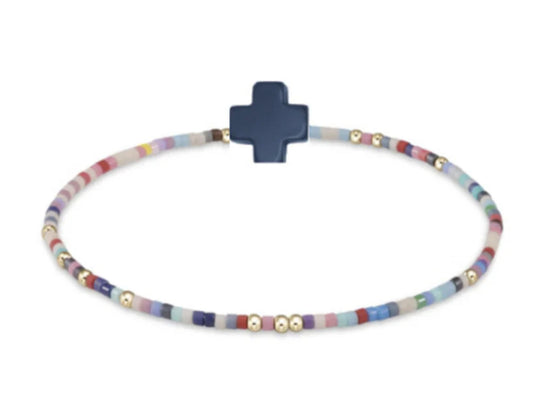 ENEWTON EGIRL HOPE UNWRITTEN SIGNATURE CROSS BRACELET