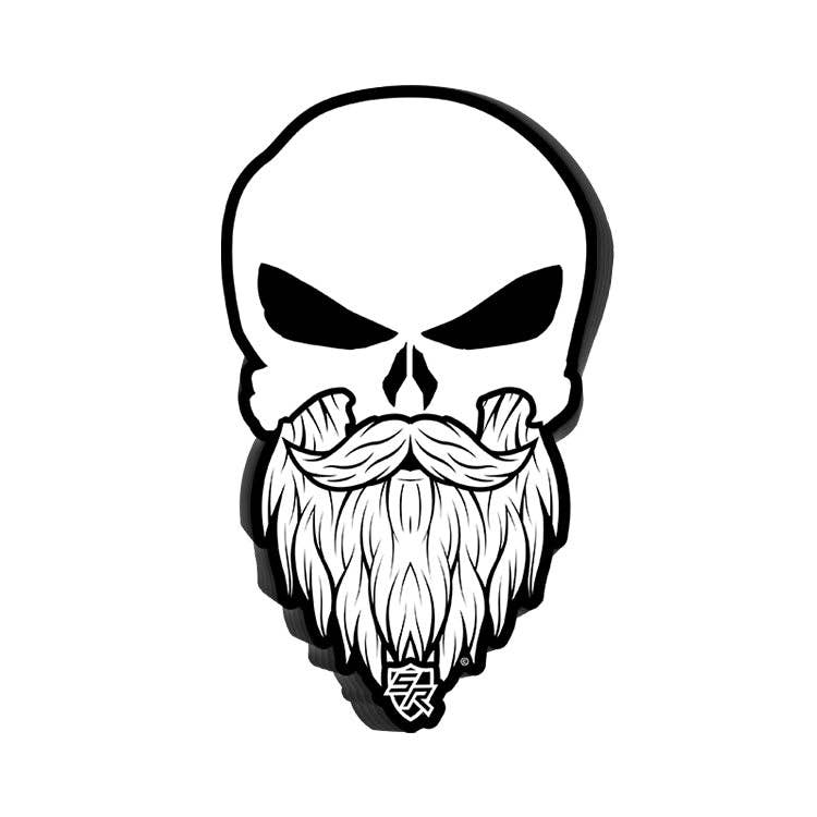 Shield Republic LLC - Bearded Punisher Decal