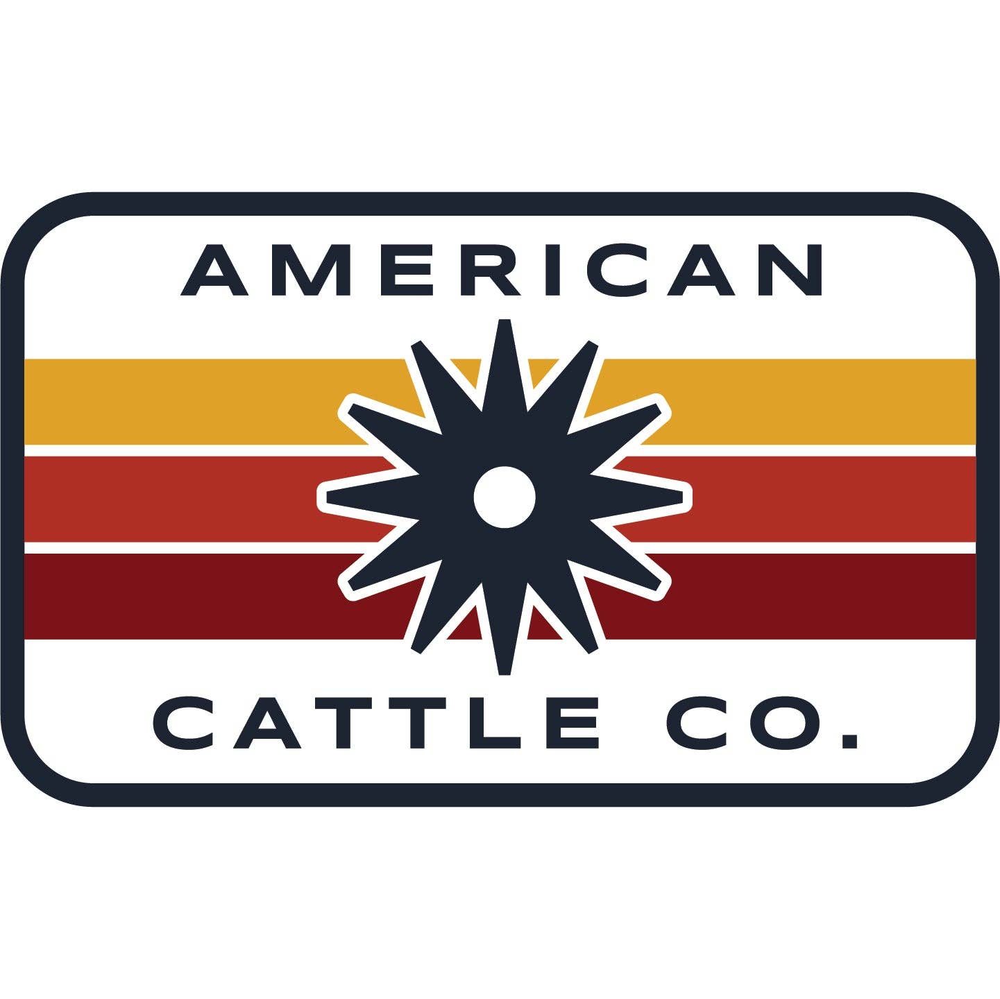American Cattle Co - Sunrise Decal