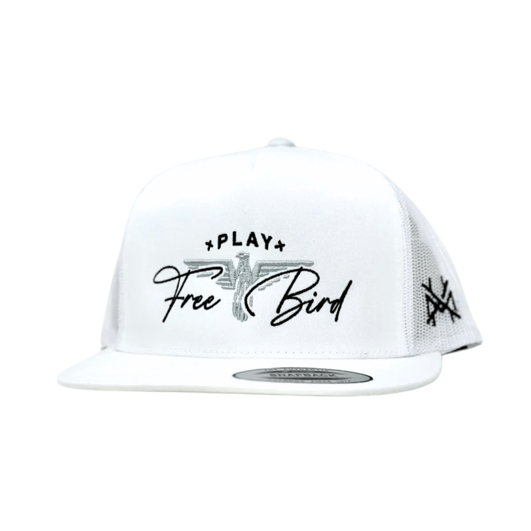 The Mad Hatter Co - Play Free Bird Trucker Hat: Trucker Black