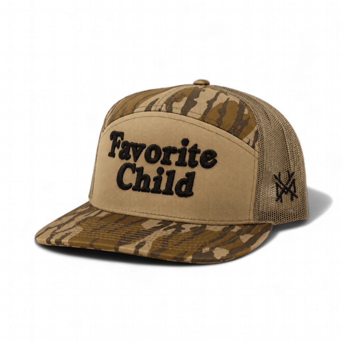 The Mad Hatter Co - Favorite Child Snapback Hat: Retro Olive/Natural