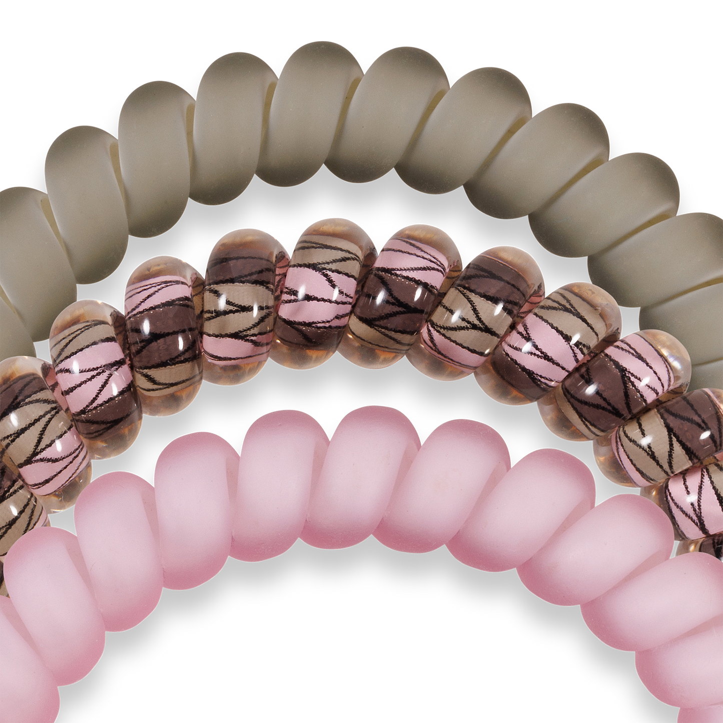 TELETIES - Spiral Hair Coils | Small | Sage It Ain't So Hair Ties