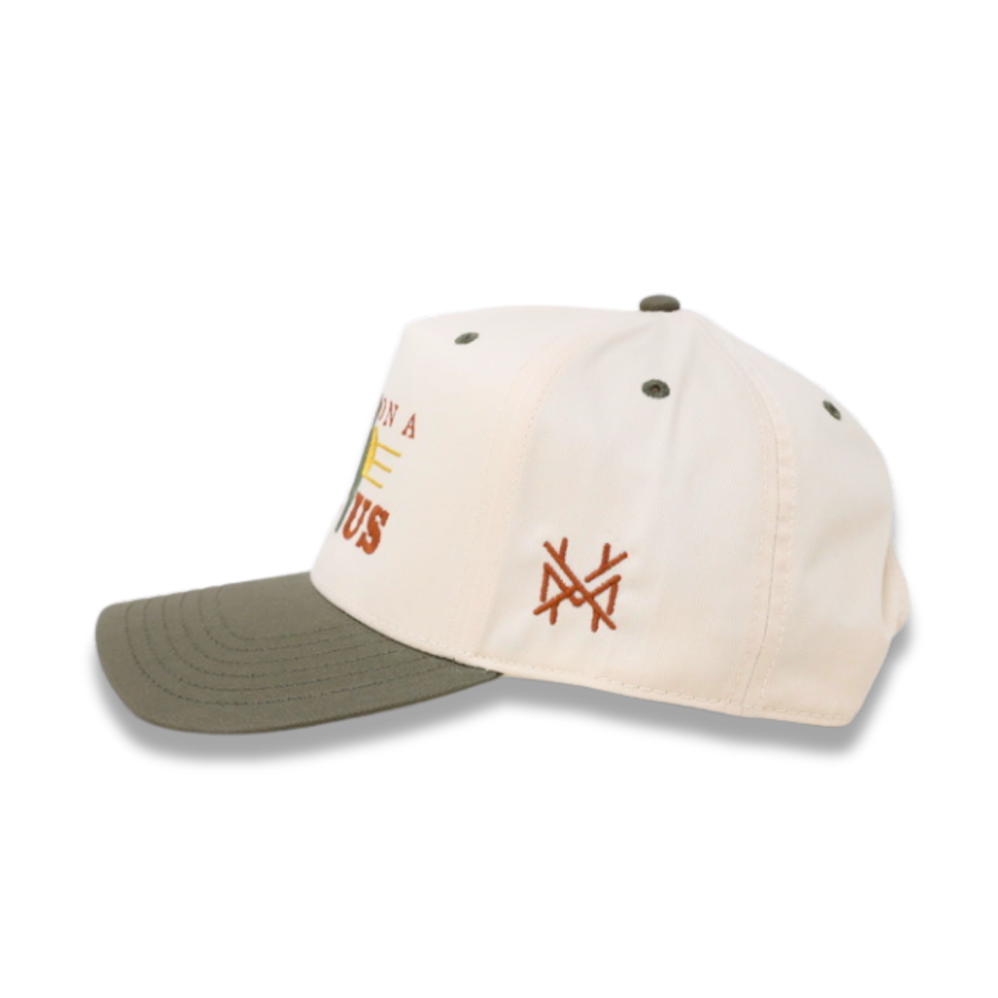 The Mad Hatter Co - Go Sit On A Cactus Western Desert Trucker Hat: Retro Sage/Natural