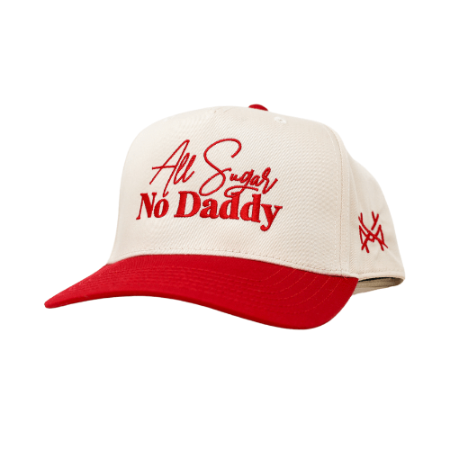 The Mad Hatter Co - All Sugar No Daddy Trucker Hat: Retro Leopard/Natural