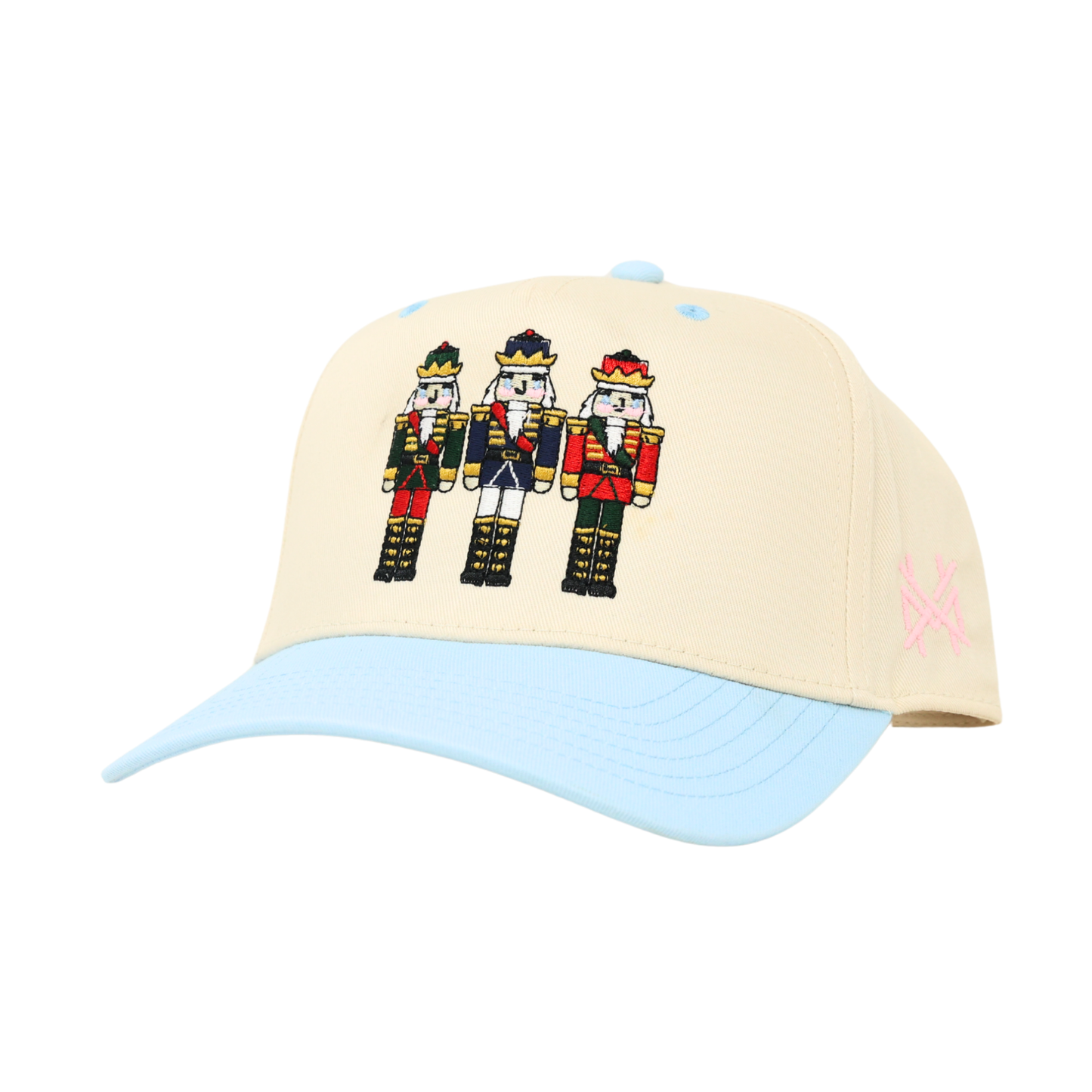 The Mad Hatter Co - 3 Nutcracker Christmas 2025 Trucker Hat: Retro Red/Natural