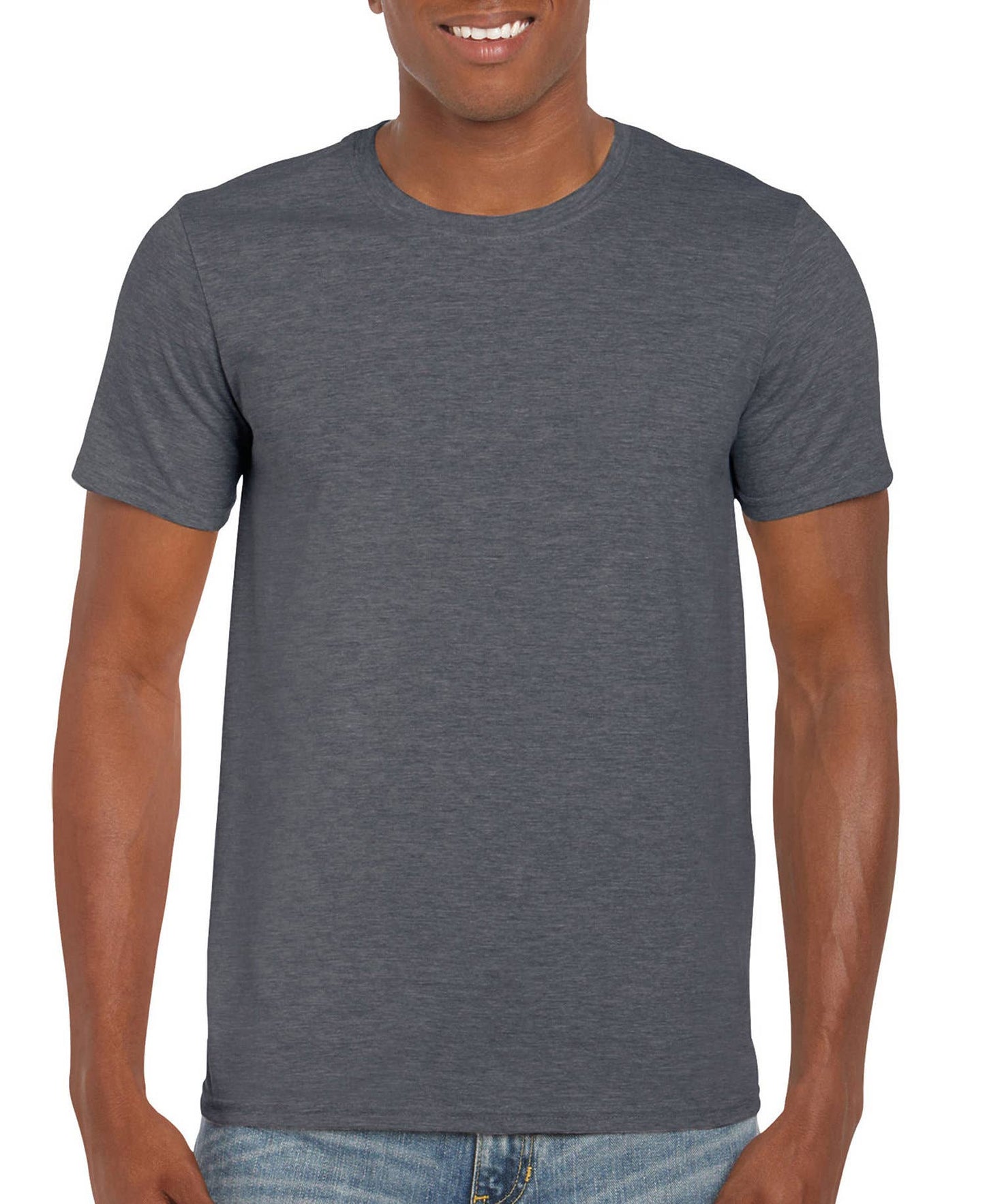 Print The Dream - Gildan Softstyle Adult Unisex T-Shirt, Blank Shirt: Black / M