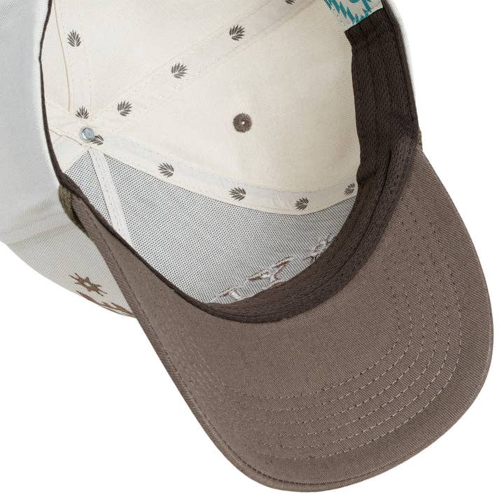 Sendero Provisions Company - Yippee Ki Yay Hat: Cream/Brown