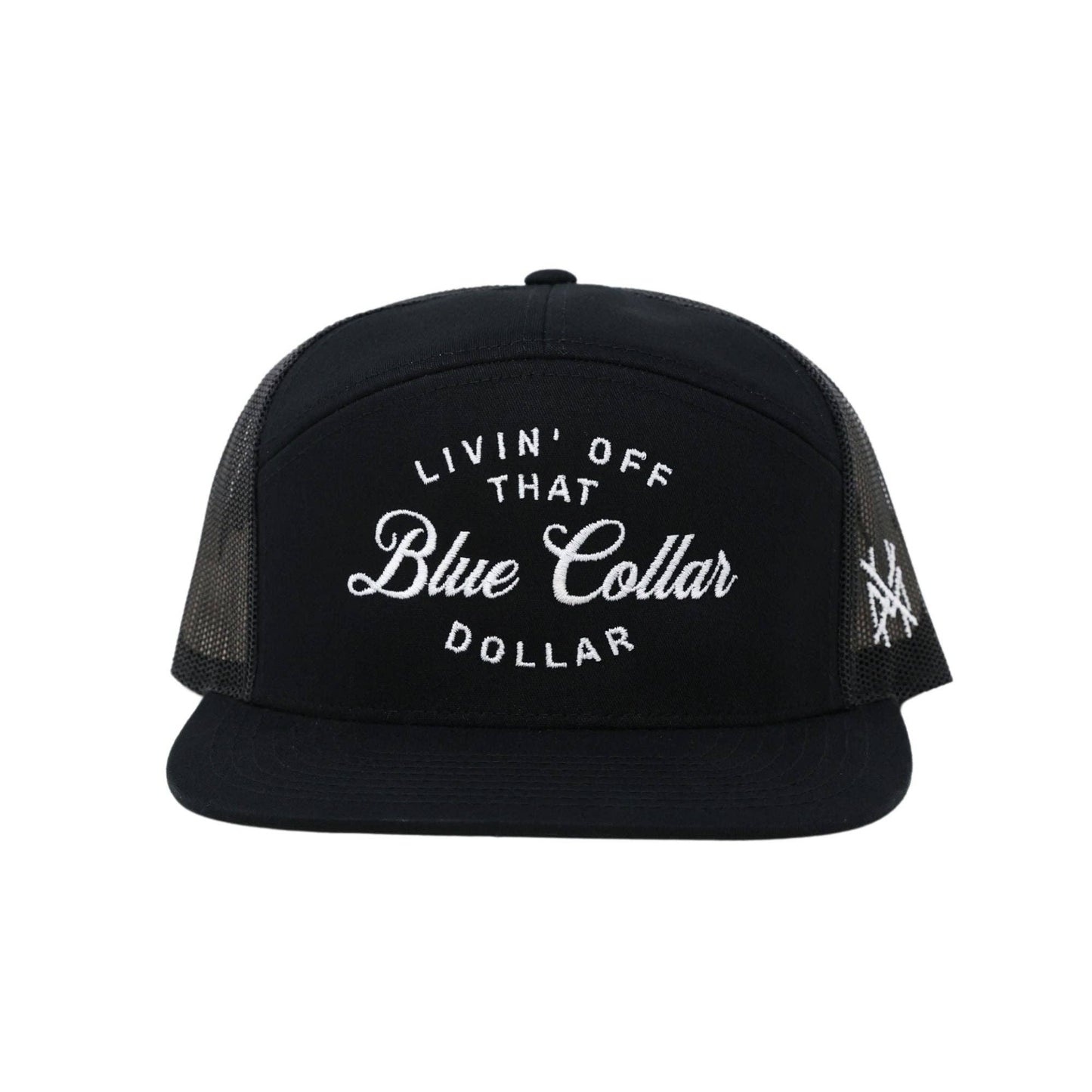 The Mad Hatter Co - Blue Collar Dollar: Dark Green/ Natural Otto