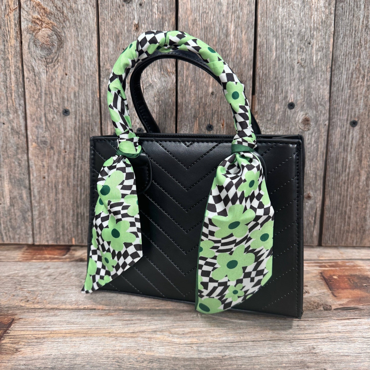 Rodeo Drive - Green Western Skinny Mini Wild Rag Scarf / Cowgirl Necktie #TW131