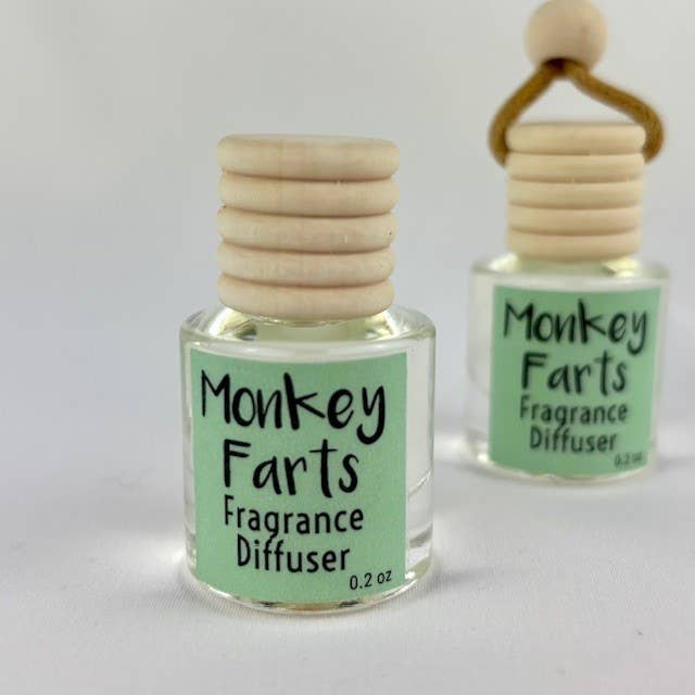 Ani’s Market LLC - Monkey Farts Car Air Freshener Fragrance Diffuser