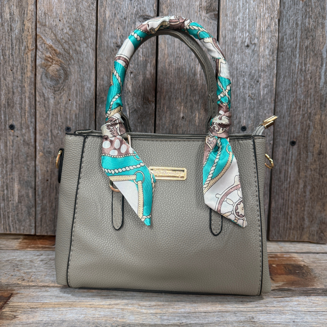 Rodeo Drive - Turquoise Western Skinny Mini Wild Rag Scarf / Cowgirl Necktie #TW327