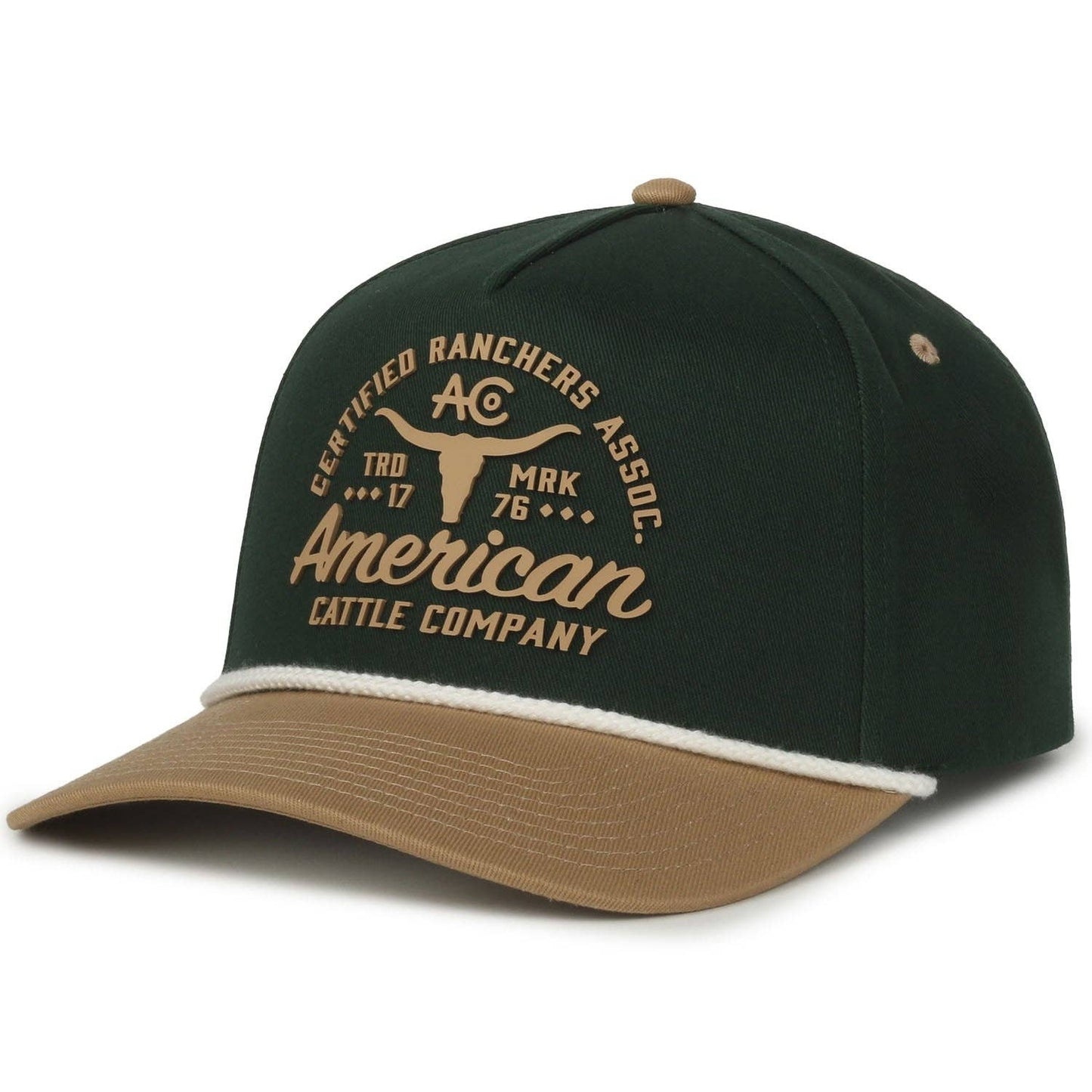 American Cattle Co - Certified Ranchers Association Hat: Black