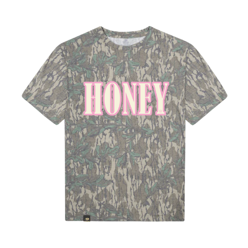 The Mad Hatter Co - Honey Camo Hunting Tee: Desert Camo / Small