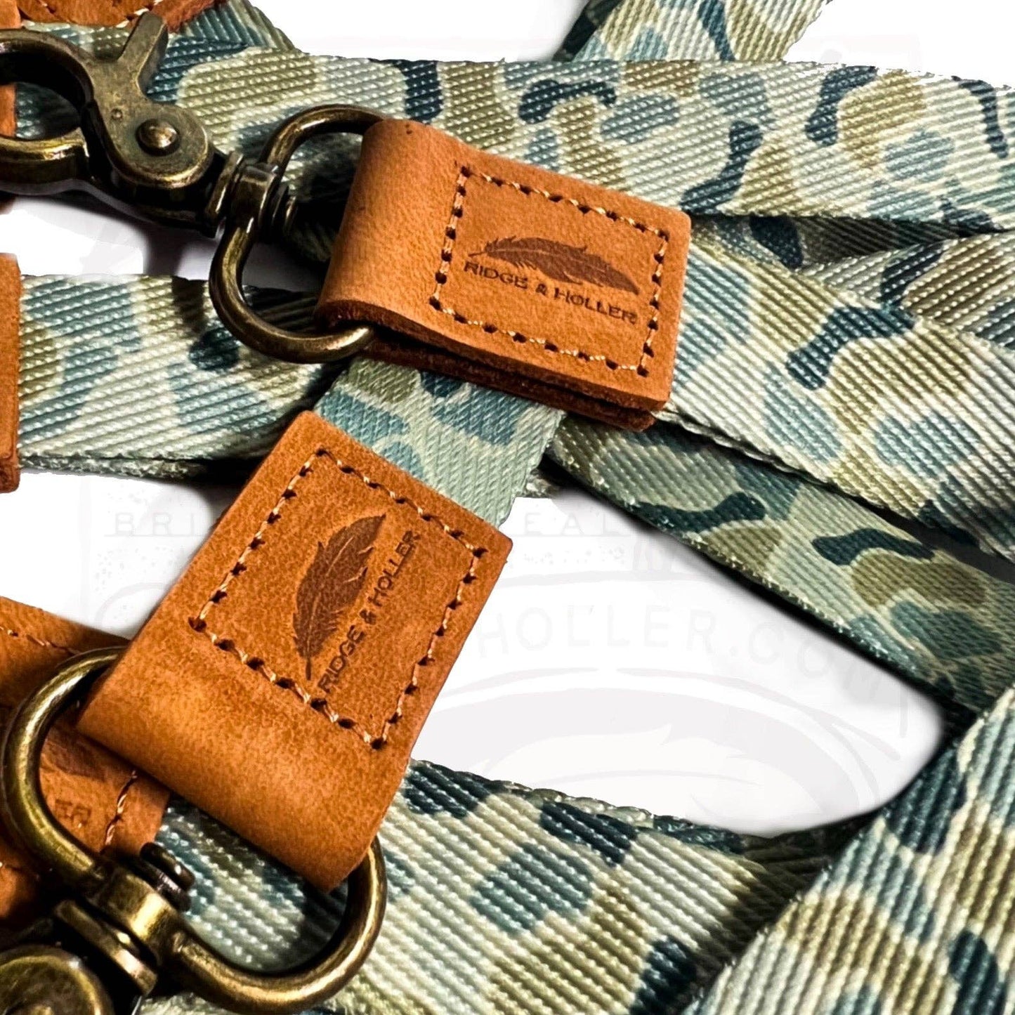 Ridge&Holler - Fly High Lay Low Camo Wrist Lanyard Olive