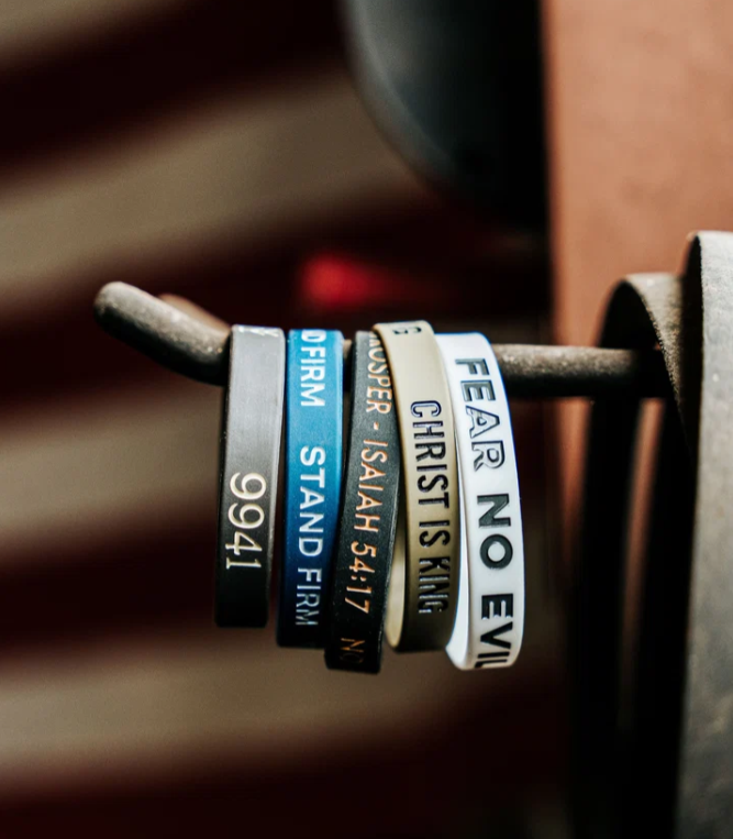 Yee Yee - Faith Rubber Bracelets (5 pack)