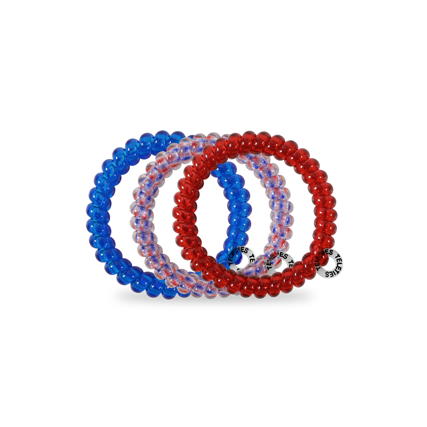 TELETIES - Patriot Pop Small Hair Ties