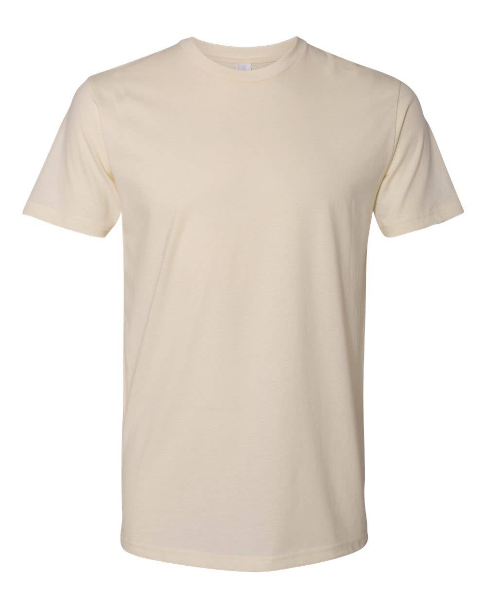Print The Dream - Next Level - Cotton Short Sleeve Crew Unisex T-shirt: White / M