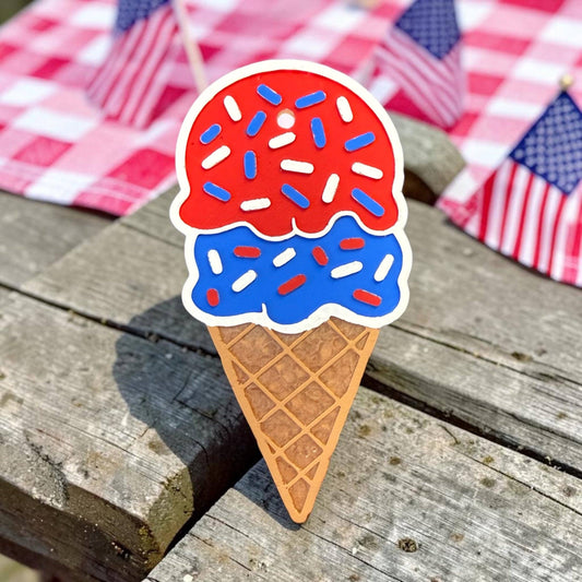 Bug and Bean Freshies - Freedom Scoops Freshie: Pink Marshmallow