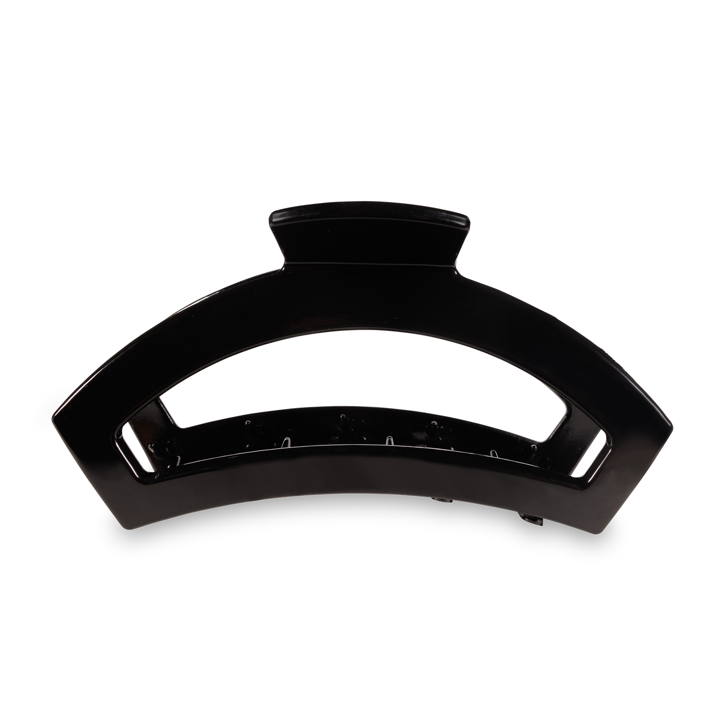 TELETIES - Open Hair Clip | Large | Jet Black