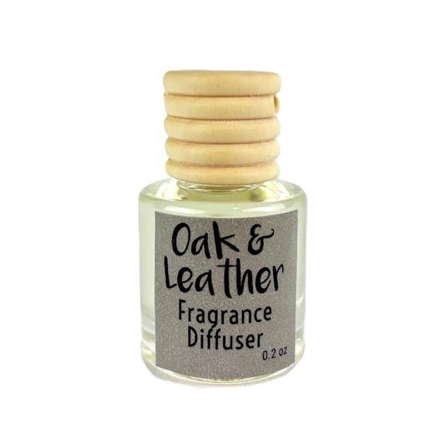 Ani’s Market LLC - Oak & Leather Car Air Freshener Fragrance Diffuser