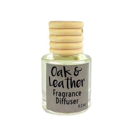 Ani’s Market LLC - Oak & Leather Car Air Freshener Fragrance Diffuser