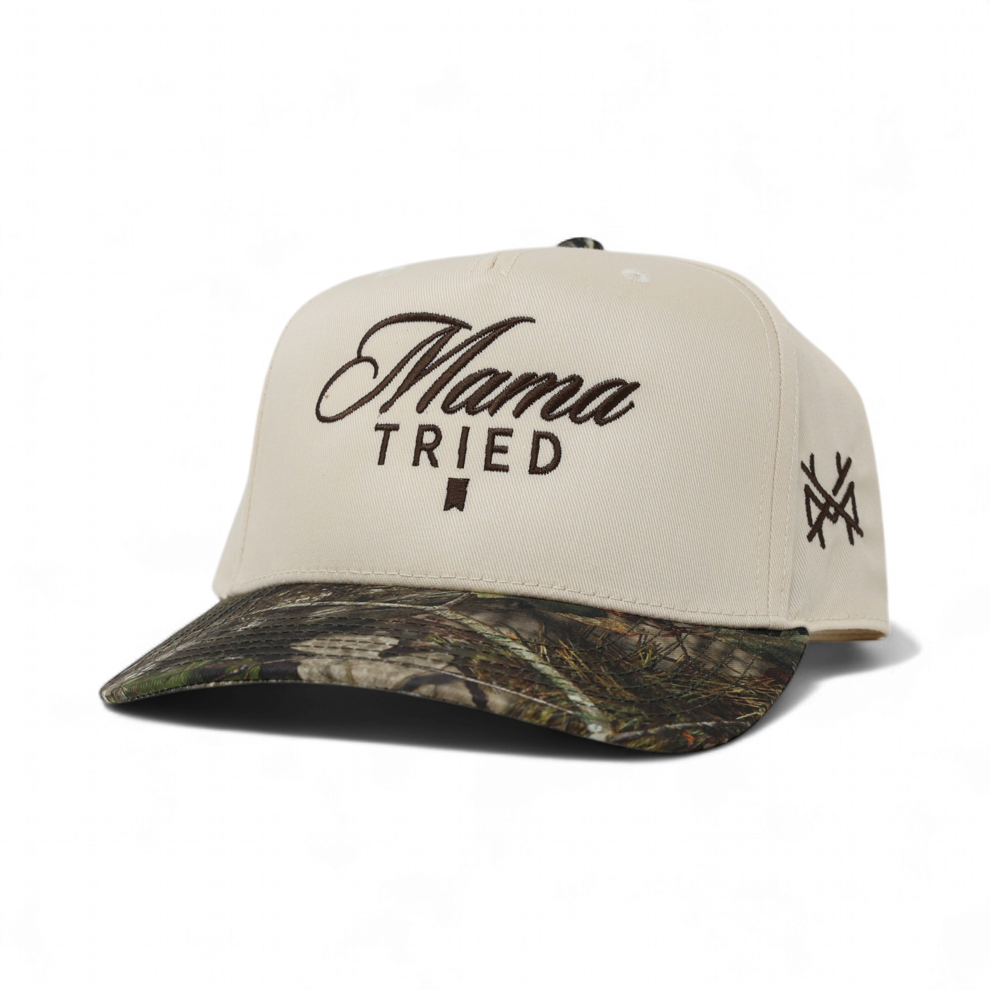 The Mad Hatter Co - Mama Tried Ultra Trucker Hat: Trucker Black/White