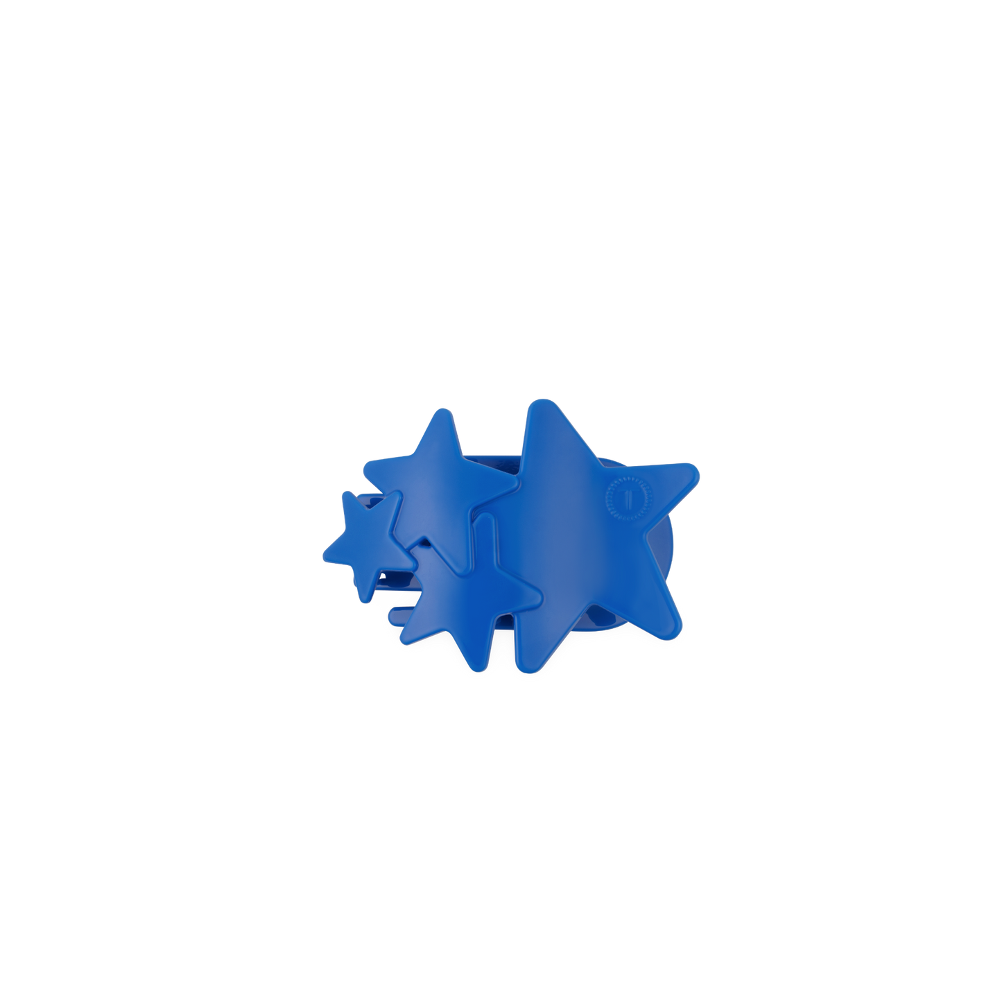 TELETIES - Flat Hair Clip | Tiny | Blue Shooting Star