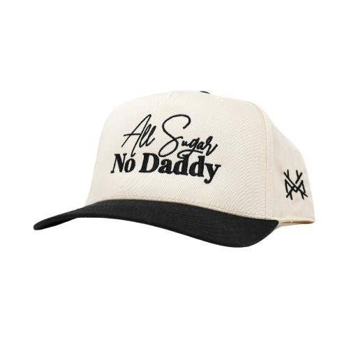 The Mad Hatter Co - All Sugar No Daddy Trucker Hat: Retro Leopard/Natural