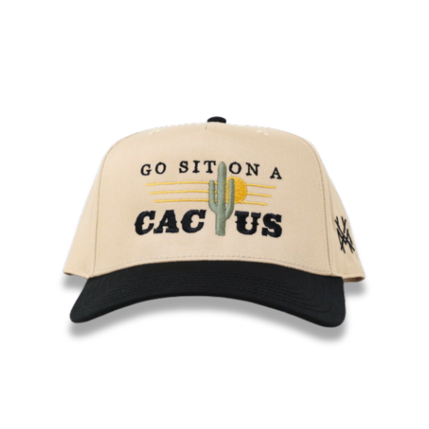 The Mad Hatter Co - Go Sit On A Cactus Western Desert Trucker Hat: Retro Natural