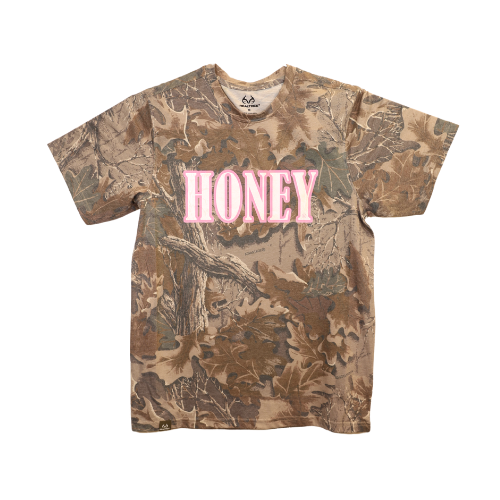 The Mad Hatter Co - Honey Camo Hunting Tee: Desert Camo / Small
