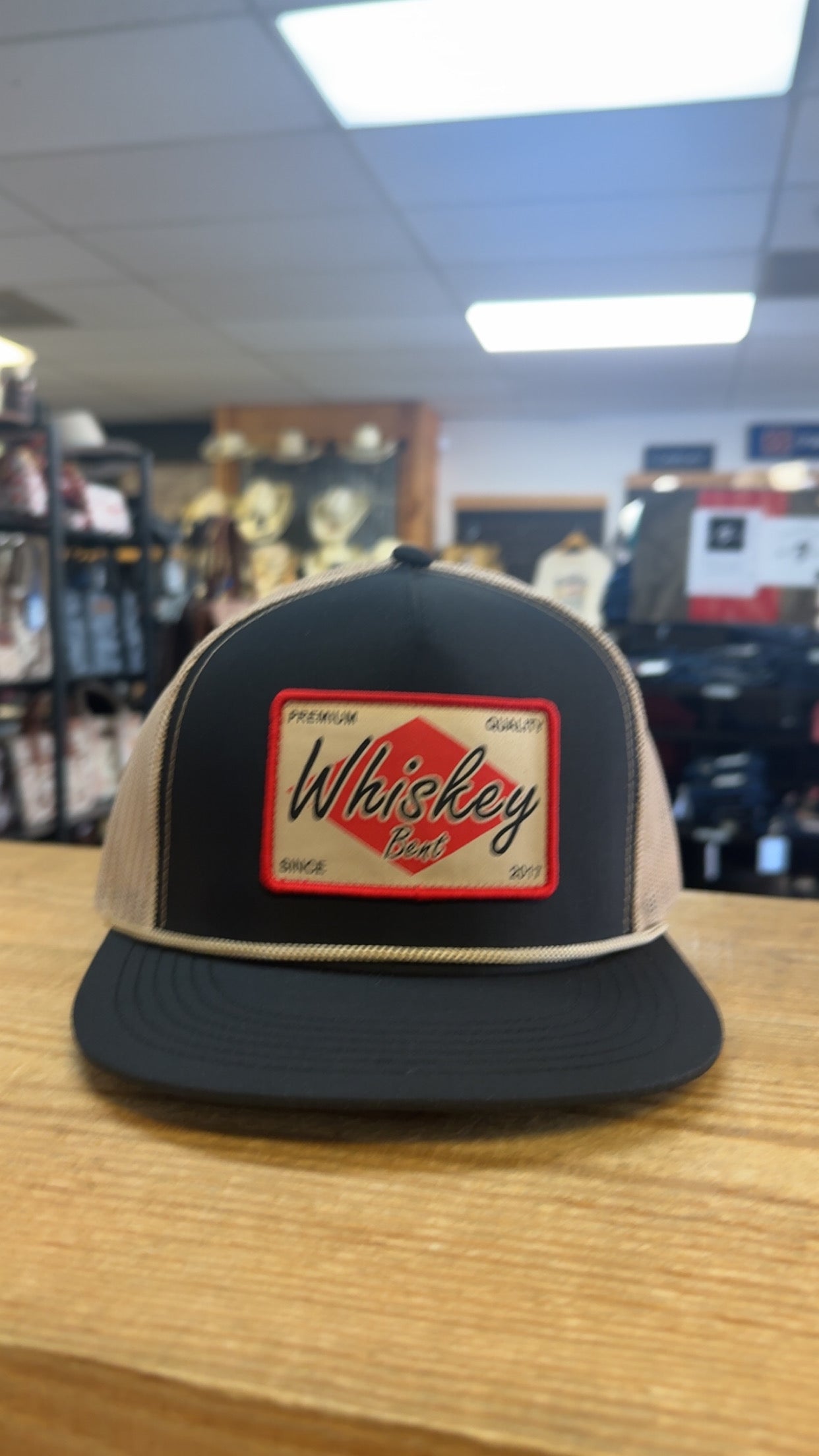 WHISKEY BENT HAT CO “THE DIAMOND” HAT