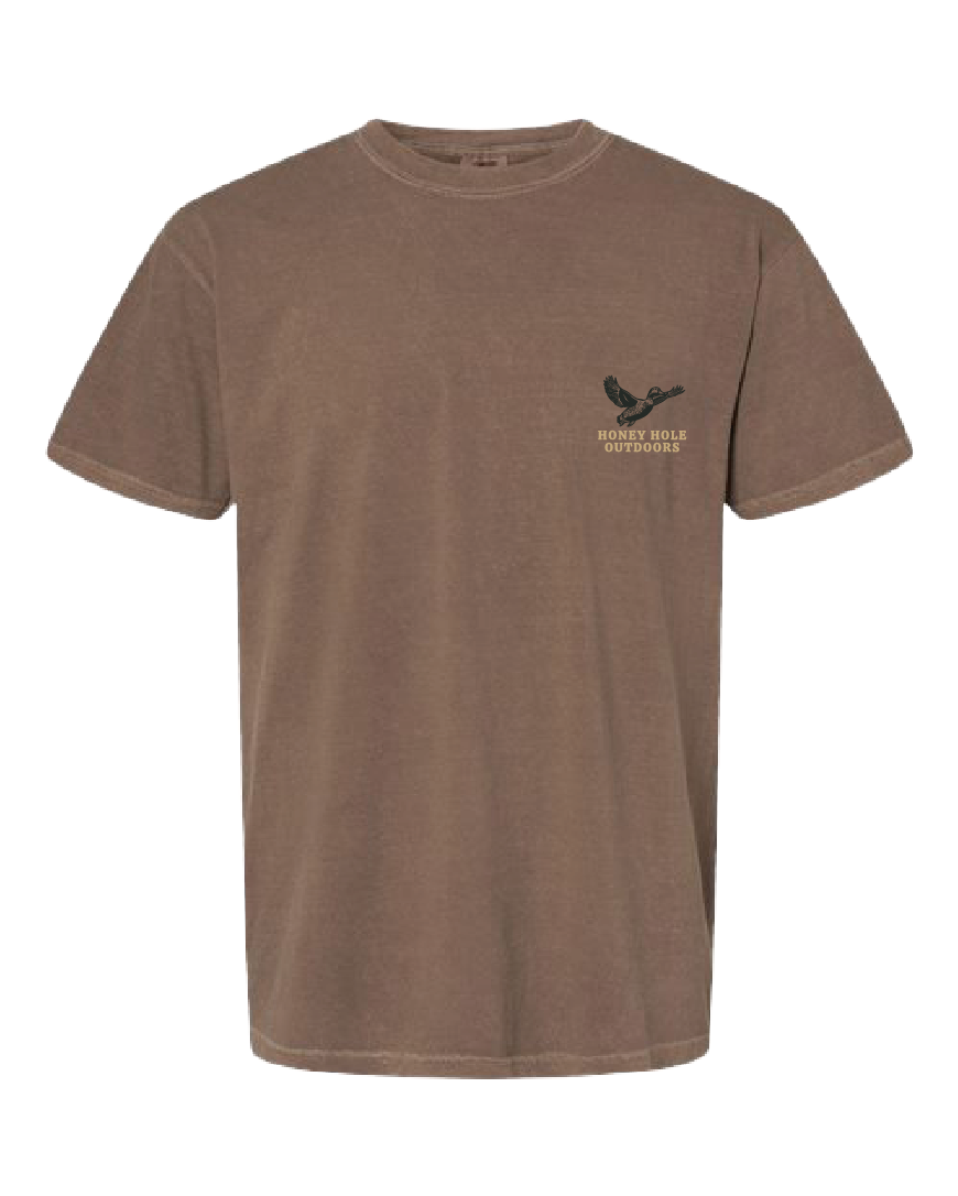 Honey Hole Outdoors - Short Sleeve - Duck Shotty: S