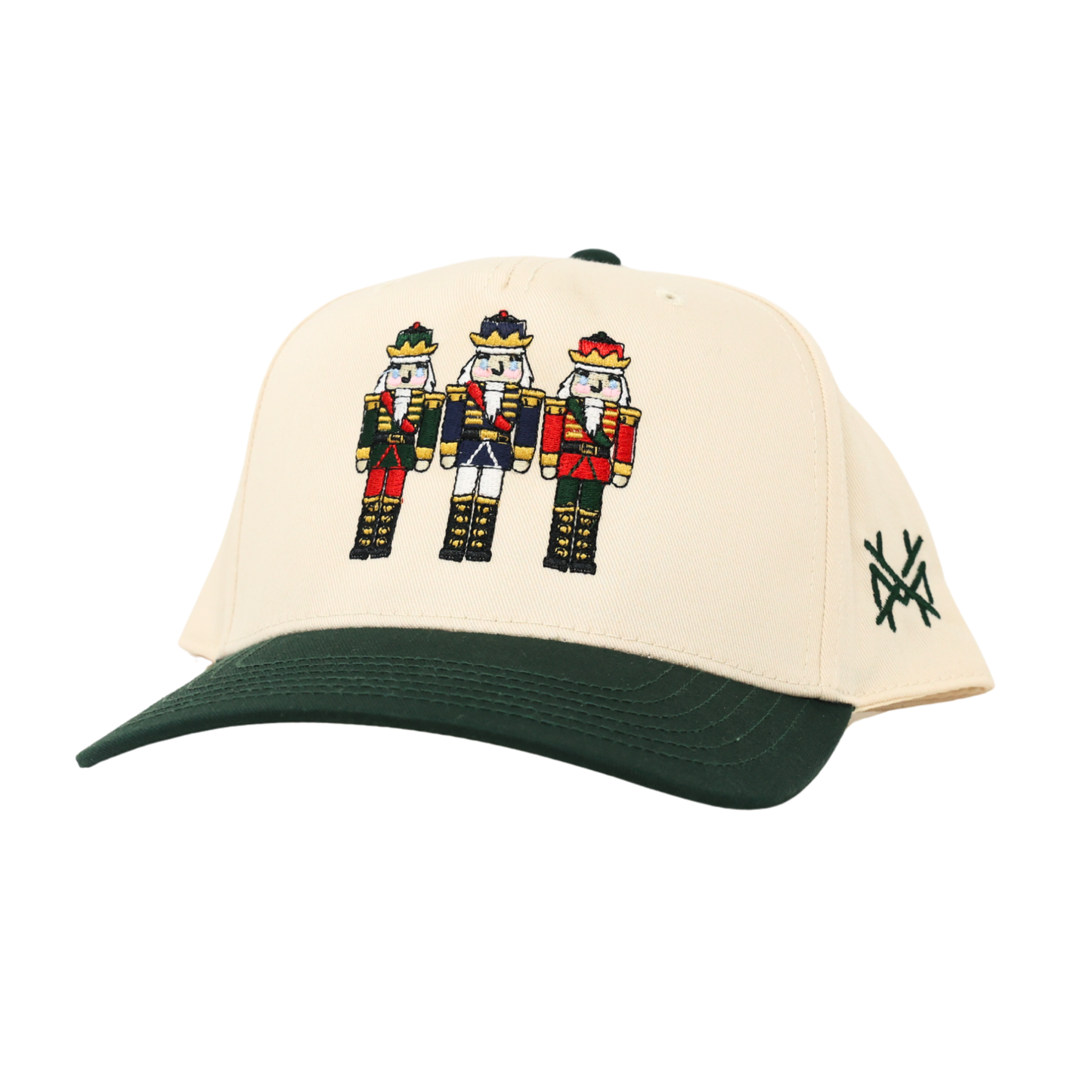 The Mad Hatter Co - 3 Nutcracker Christmas 2025 Trucker Hat: Retro Red/Natural