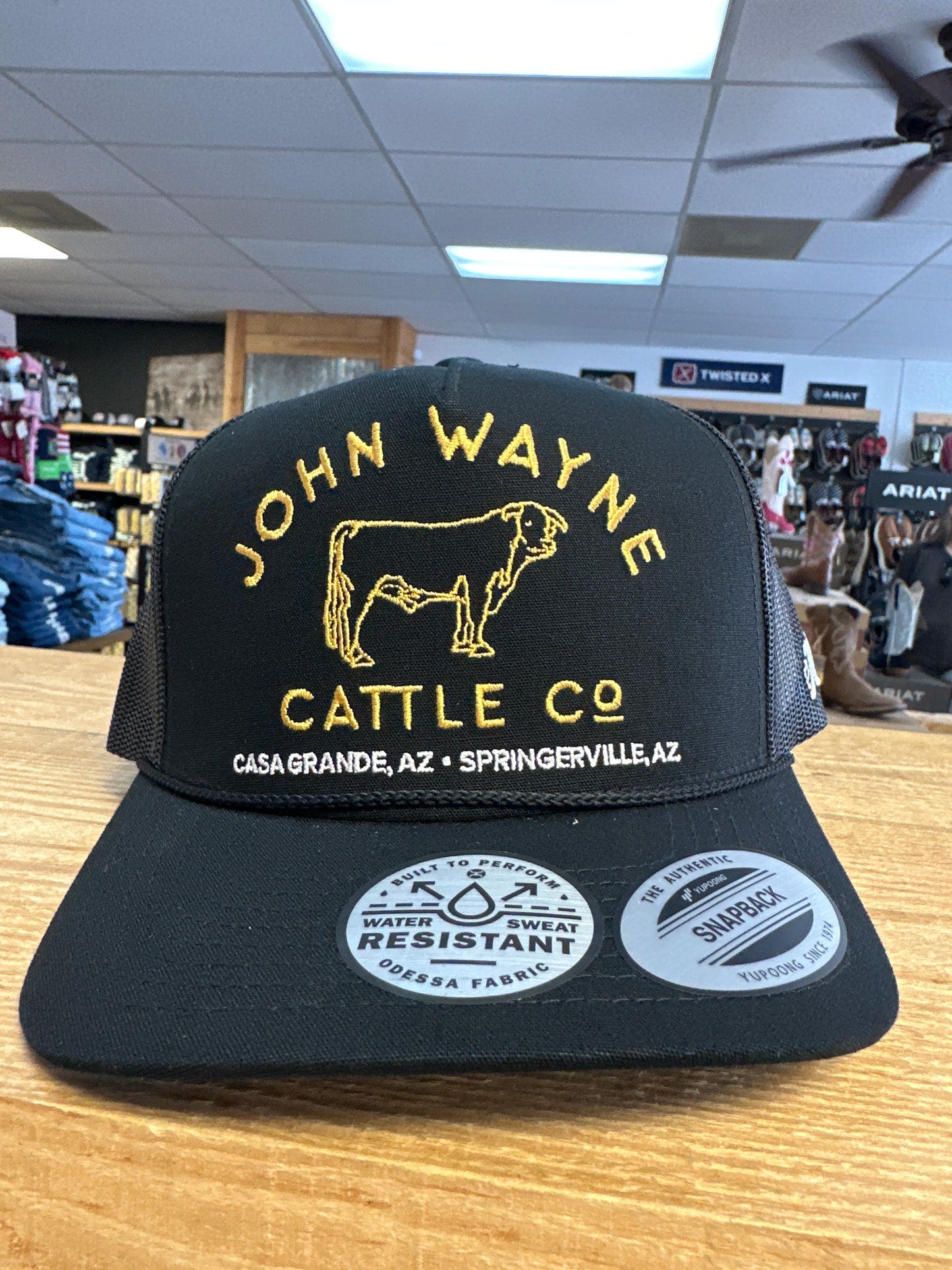 HOOEY JOHN WAYNE CATTLE CO. HAT
