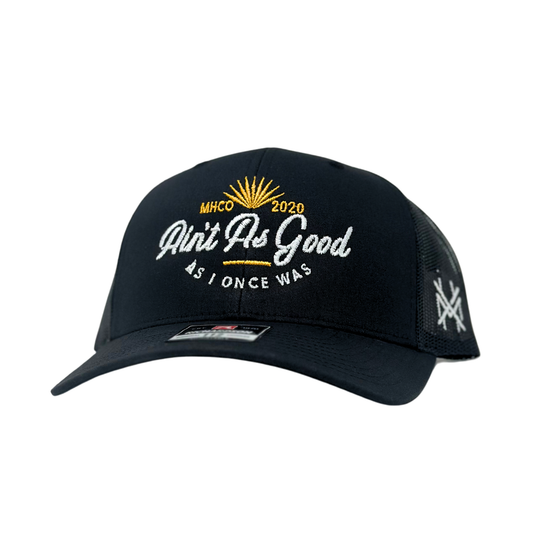 The Mad Hatter Co - MHC Ain't As Good As I Once Was Trucker Hat: 112 Black Richardson