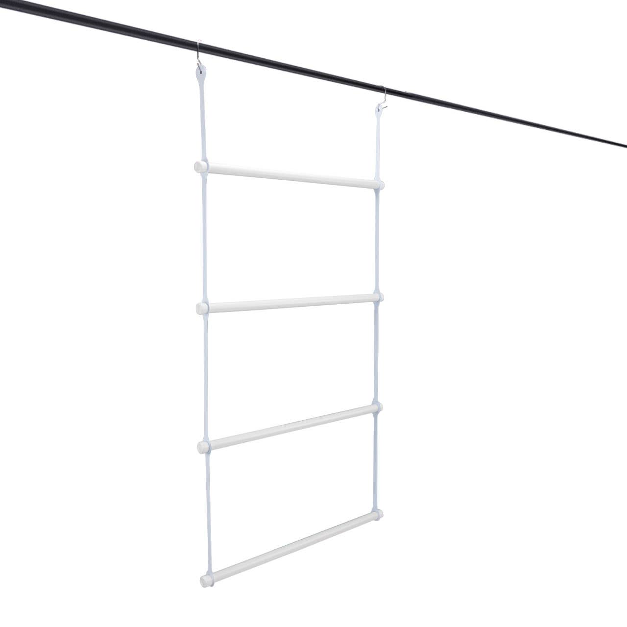 Store Supply Warehouse - White PVC Tubular Ladder Mannequin