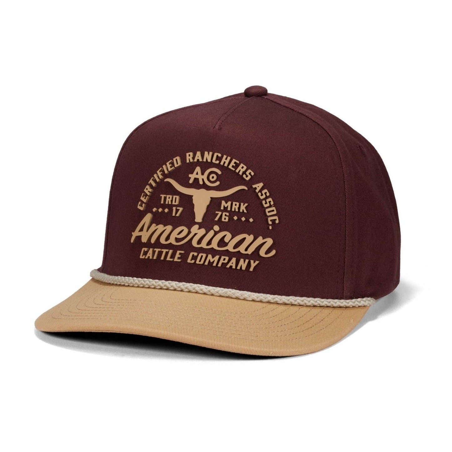 American Cattle Co - Certified Ranchers Association Hat: Black
