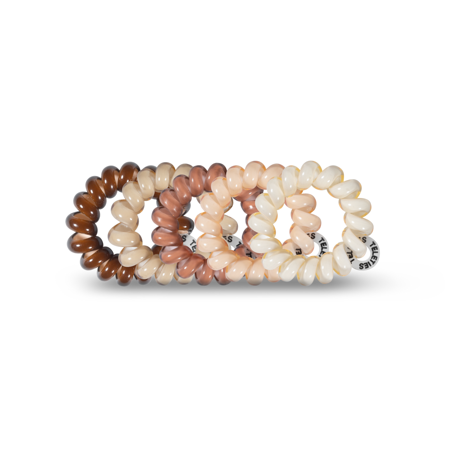 TELETIES - Spiral Hair Coils | Tiny | For the Love of Nudes Hair Ties