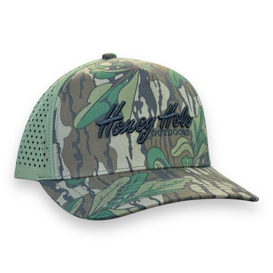 Honey Hole Outdoors - Performance Hat - Heritage - Greenleaf