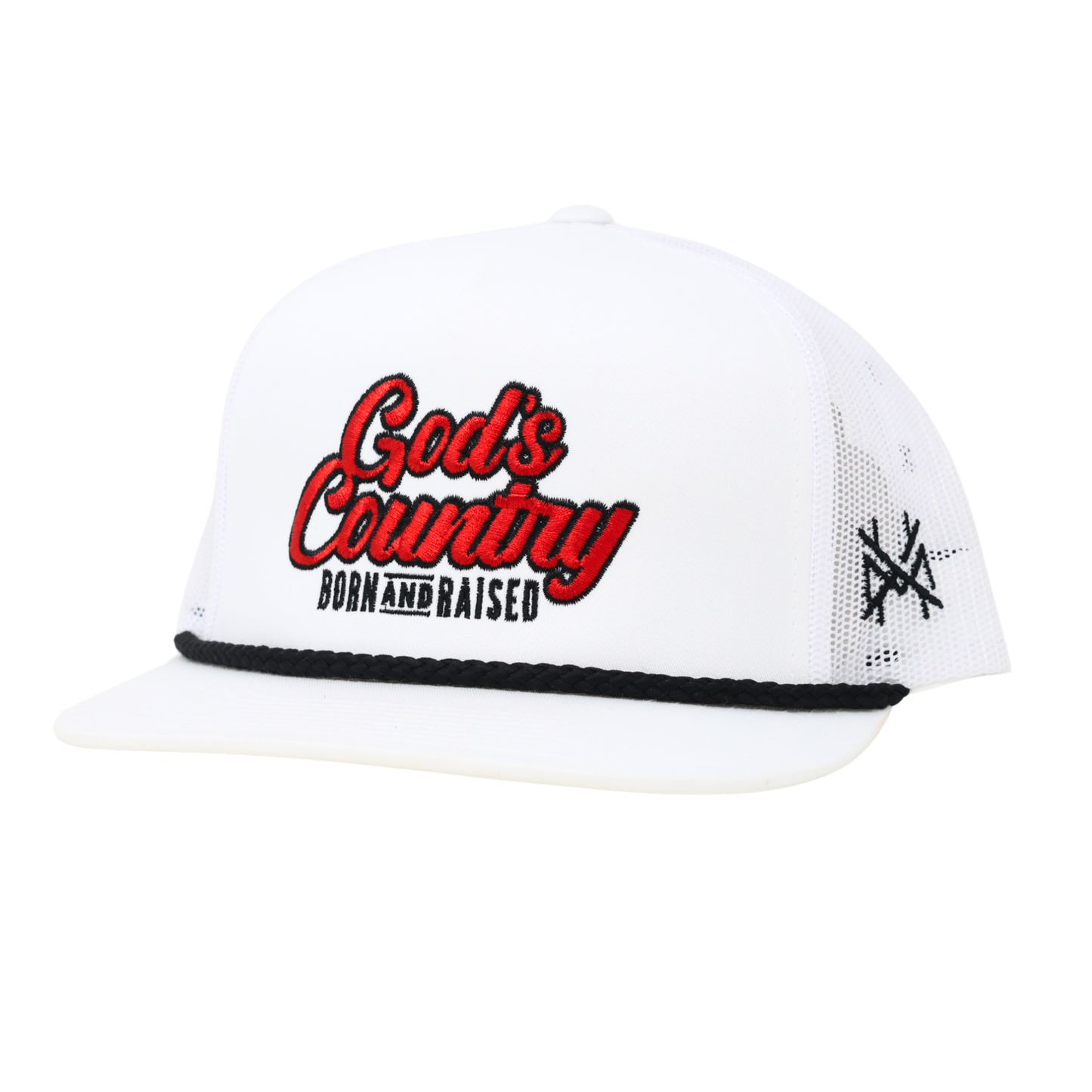 The Mad Hatter Co - God's Country Trucker Hat : Retro Sage/Natural