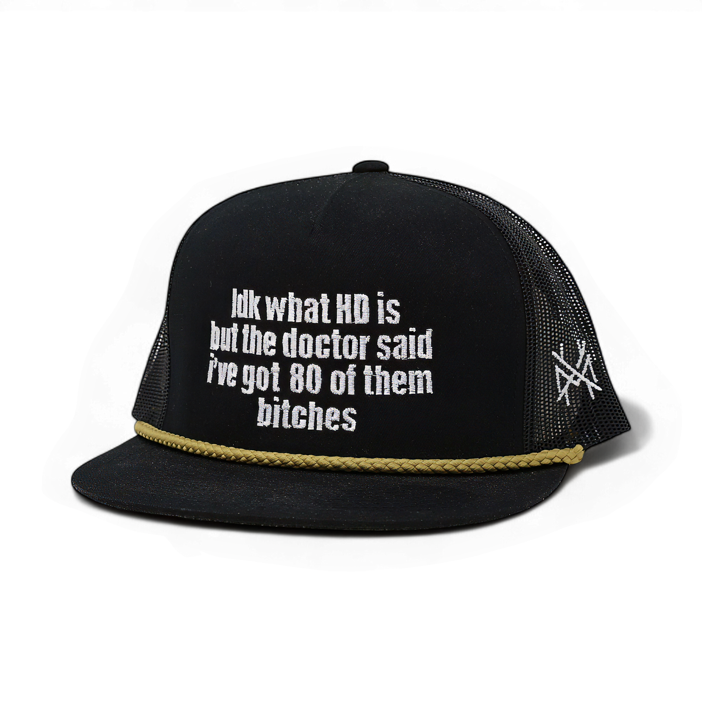 The Mad Hatter Co - 80 of Em' Snapback Hat: 7 Panel Black
