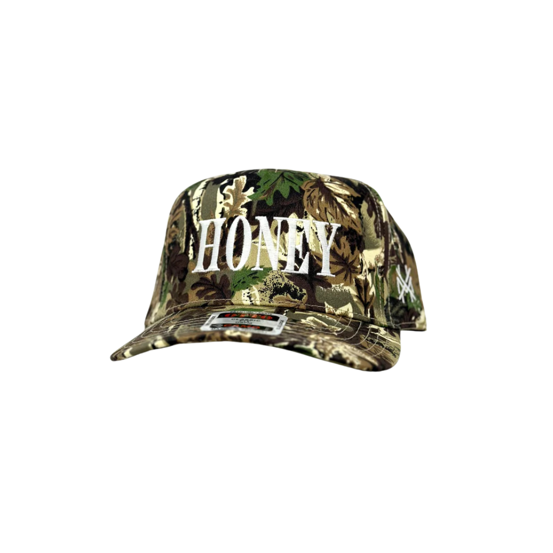 The Mad Hatter Co - MHC HONEY Trucker Hat: Camo/ Natural Otto