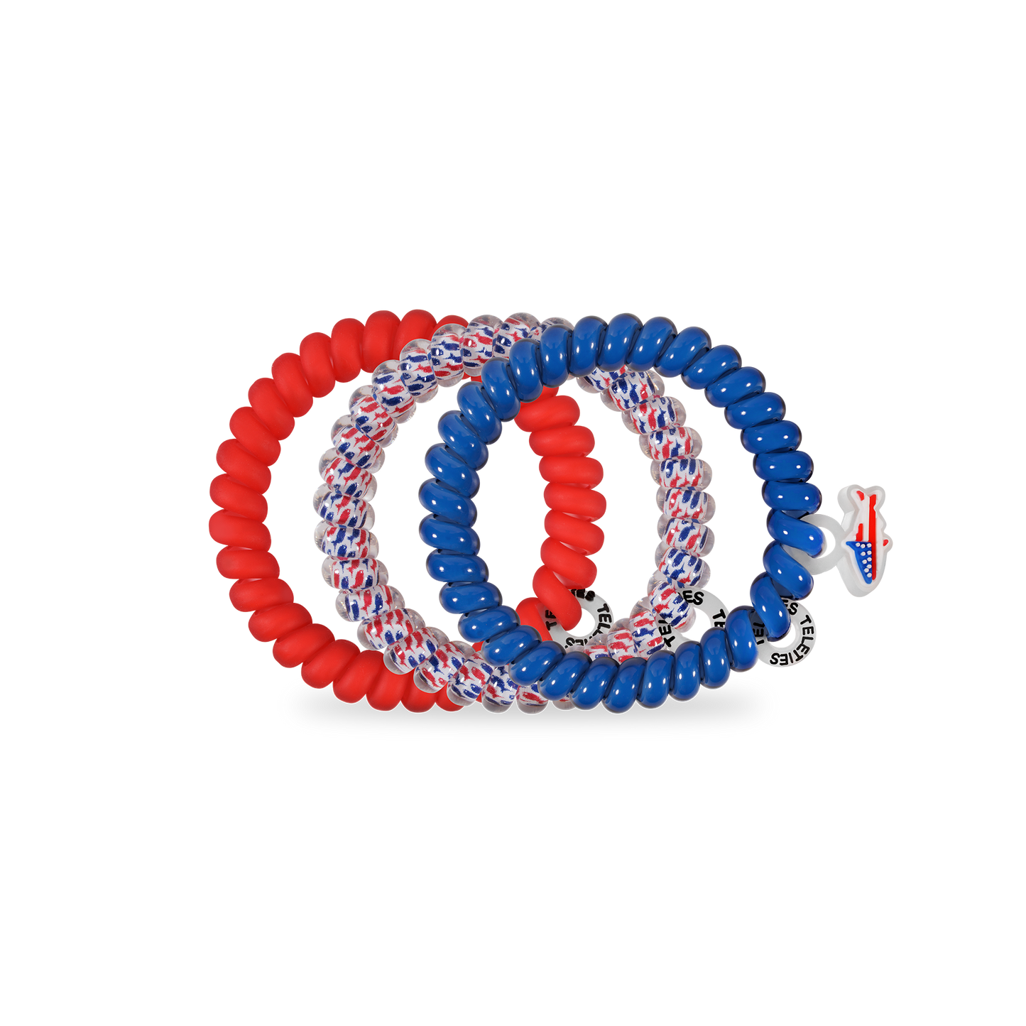TELETIES - Sea to Shining Sea Small Hair Ties
