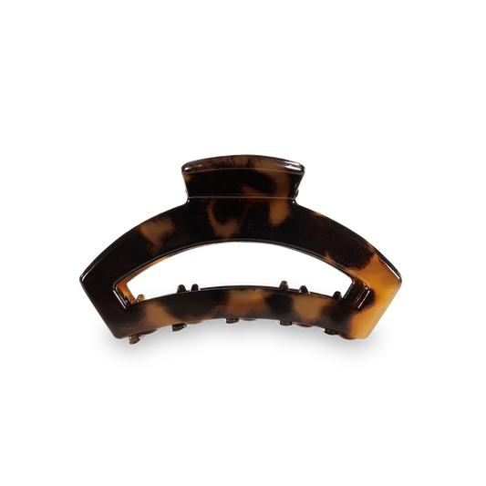 TELETIES - Open Hair Clip | Tiny | Tortoise