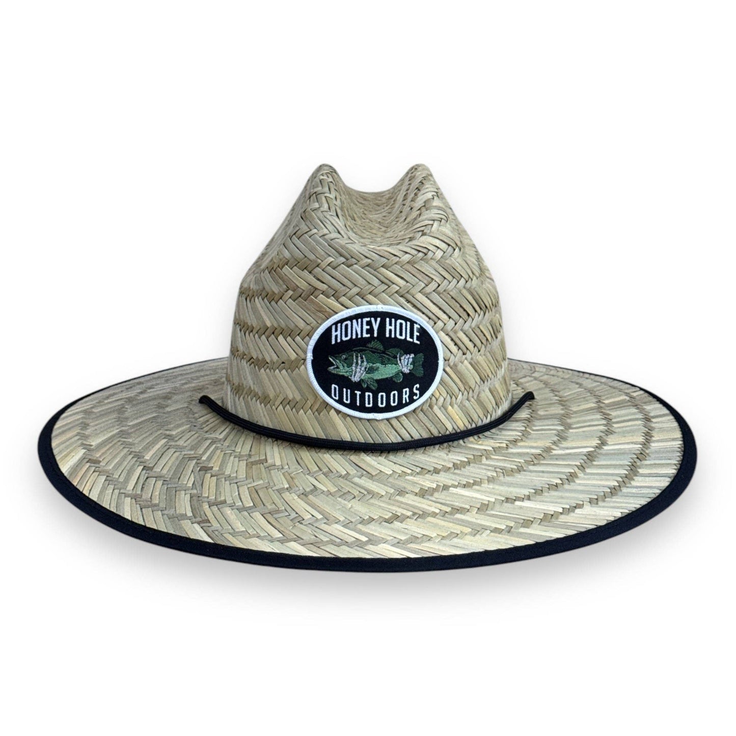 Honey Hole Outdoors - Straw Hat - Skelly Bass